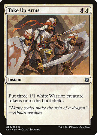 Take Up Arms [Khans of Tarkir] | Tabernacle Games