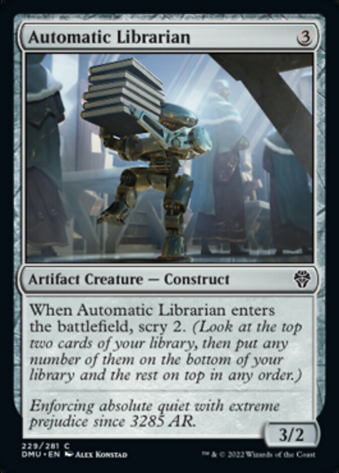 Automatic Librarian [Dominaria United] | Tabernacle Games