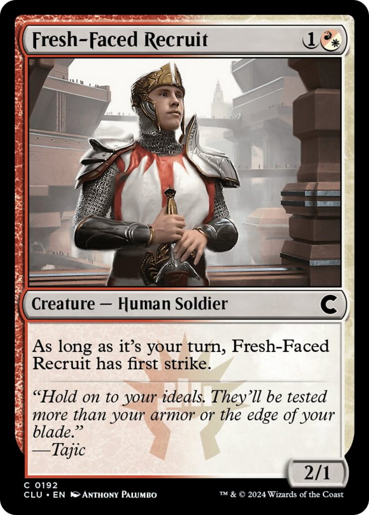 Fresh-Faced Recruit [Ravnica: Clue Edition] | Tabernacle Games