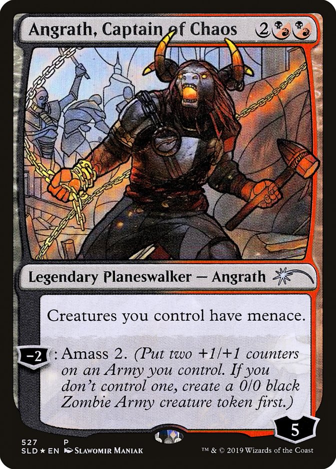Angrath, Captain of Chaos (Stained Glass) [Secret Lair Drop Promos] | Tabernacle Games
