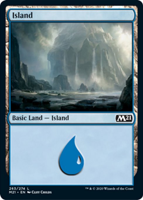 Island [Core Set 2021] | Tabernacle Games