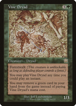 Vine Dryad [Mercadian Masques] | Tabernacle Games