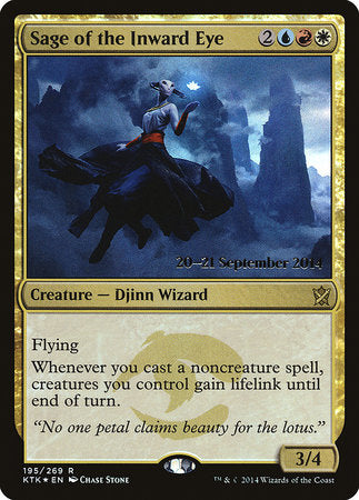 Sage of the Inward Eye [Khans of Tarkir Promos] | Tabernacle Games