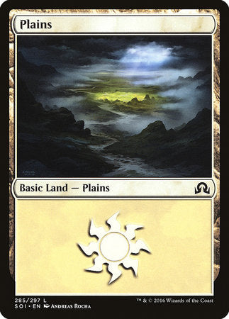 Plains (285) [Shadows over Innistrad] | Tabernacle Games