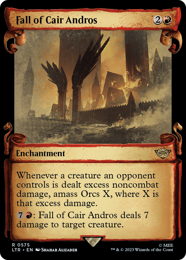 Fall of Cair Andros [The Lord of the Rings: Tales of Middle-Earth Showcase Scrolls] | Tabernacle Games