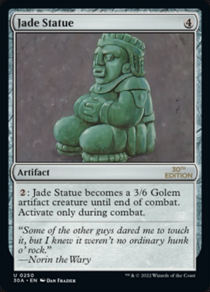 Jade Statue [30th Anniversary Edition] | Tabernacle Games