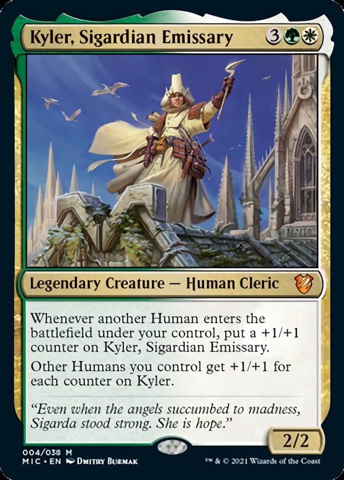 Kyler, Sigardian Emissary [Innistrad: Midnight Hunt Commander] | Tabernacle Games