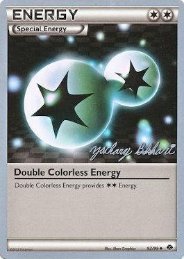 Double Colorless Energy (92/99) (CMT - Zachary Bokhari) [World Championships 2012] | Tabernacle Games