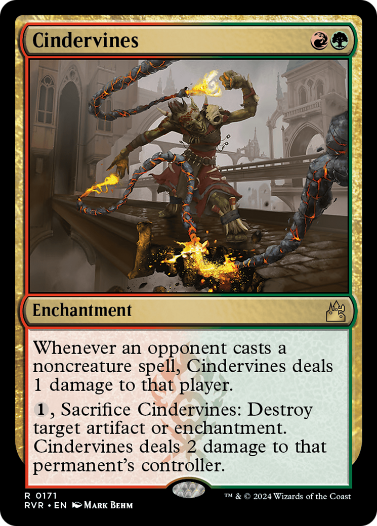 Cindervines [Ravnica Remastered] | Tabernacle Games