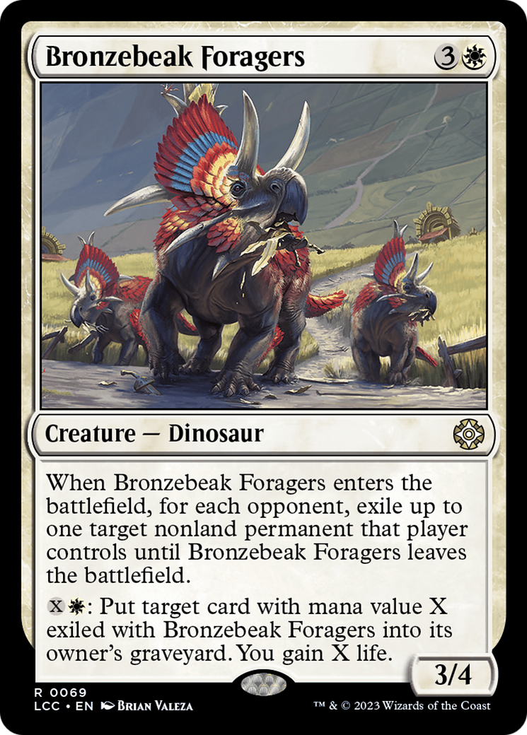 Bronzebeak Foragers [The Lost Caverns of Ixalan Commander] | Tabernacle Games