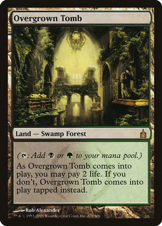 Overgrown Tomb [Ravnica: City of Guilds] | Tabernacle Games