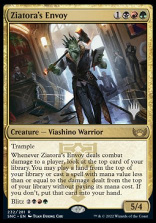 Ziatora's Envoy (Promo Pack) [Streets of New Capenna Promos] | Tabernacle Games