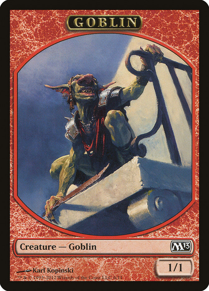 Goblin [Magic 2013 Tokens] | Tabernacle Games