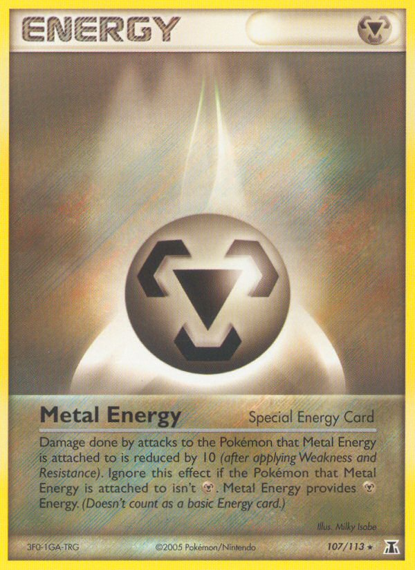 Metal Energy (107/113) [EX: Delta Species] | Tabernacle Games