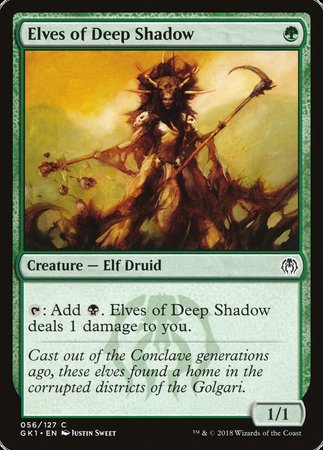 Elves of Deep Shadow [GRN Guild Kit] | Tabernacle Games