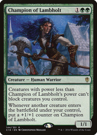 Champion of Lambholt [Commander 2016] | Tabernacle Games