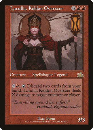 Latulla, Keldon Overseer [Prophecy] | Tabernacle Games