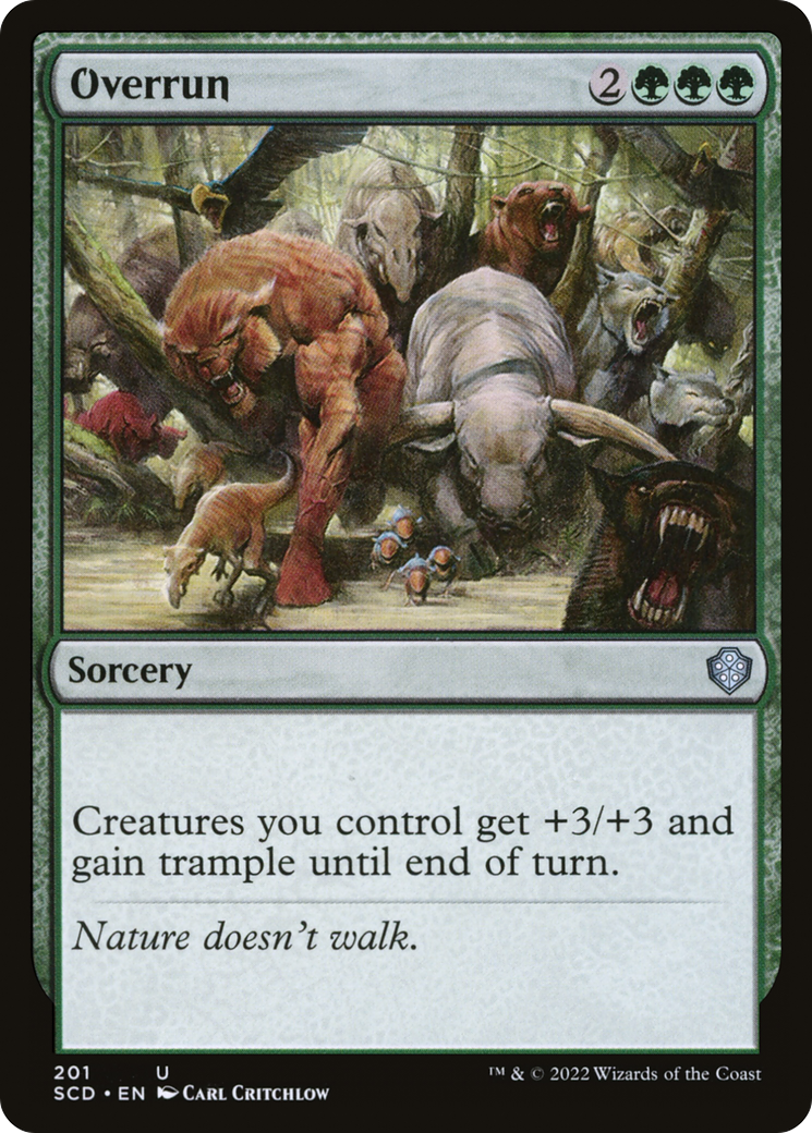 Overrun [Starter Commander Decks] | Tabernacle Games