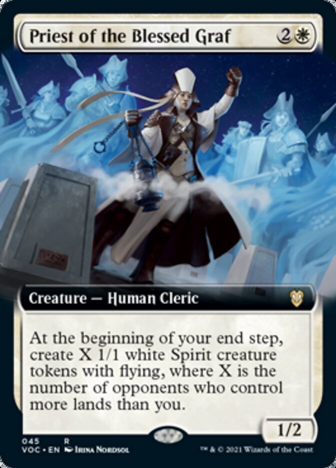 Priest of the Blessed Graf (Extended) [Innistrad: Crimson Vow Commander] | Tabernacle Games