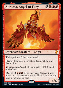 Akroma, Angel of Fury [Time Spiral Remastered] | Tabernacle Games