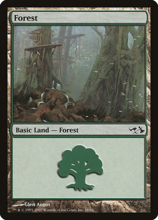 Forest (28) [Duel Decks: Elves vs. Goblins] | Tabernacle Games