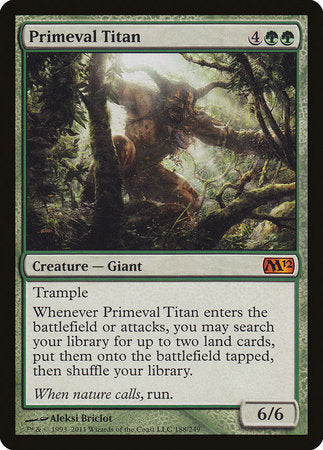 Primeval Titan [Magic 2012] | Tabernacle Games