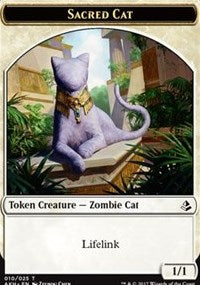 Sacred Cat // Insect Token [Amonkhet Tokens] | Tabernacle Games