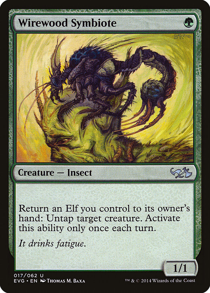 Wirewood Symbiote (Elves vs. Goblins) [Duel Decks Anthology] | Tabernacle Games