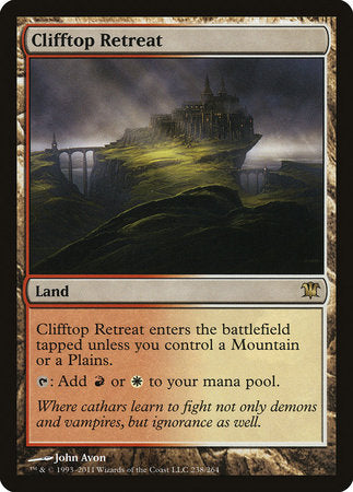 Clifftop Retreat [Innistrad] | Tabernacle Games