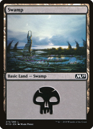 Swamp (272) [Core Set 2019] | Tabernacle Games