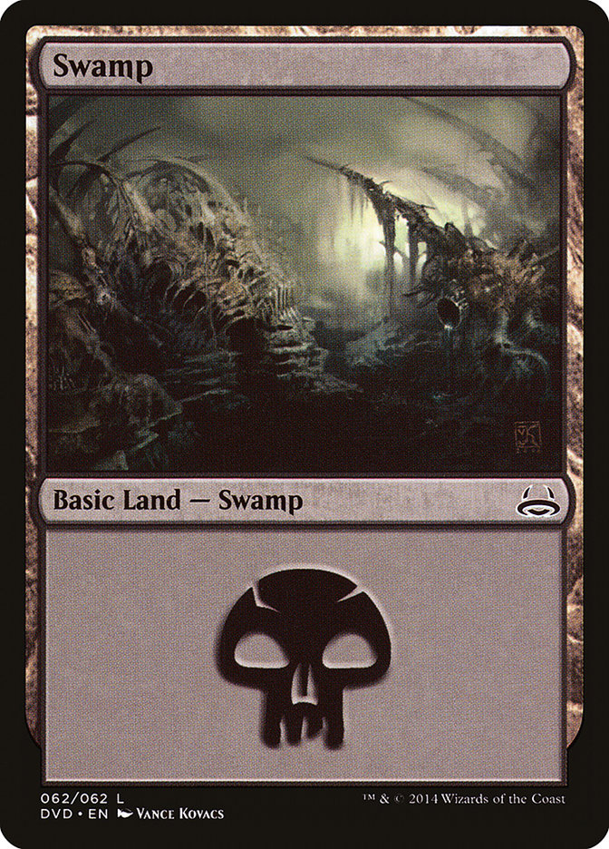 Swamp (62) (Divine vs. Demonic) [Duel Decks Anthology] | Tabernacle Games