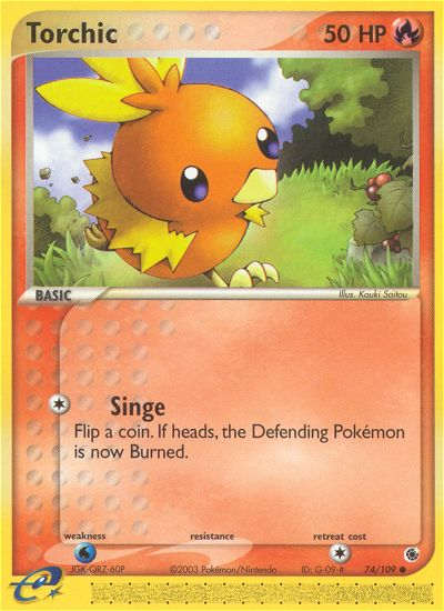 Torchic (74/109) [EX: Ruby & Sapphire] | Tabernacle Games