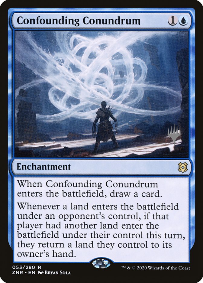 Confounding Conundrum (Promo Pack) [Zendikar Rising Promos] | Tabernacle Games