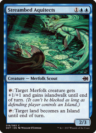 Streambed Aquitects [Duel Decks: Merfolk vs. Goblins] | Tabernacle Games