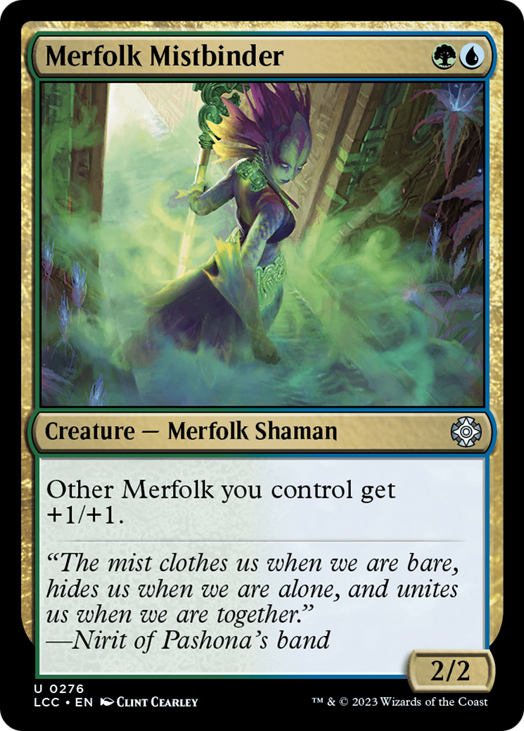 Merfolk Mistbinder [The Lost Caverns of Ixalan Commander] | Tabernacle Games