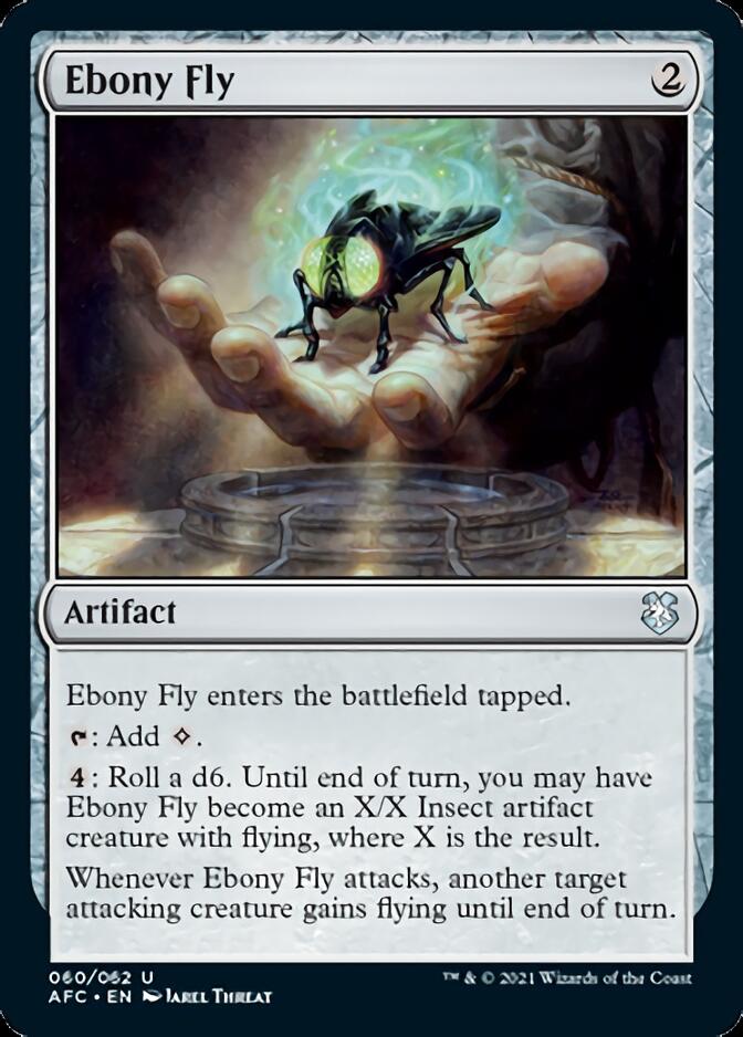 Ebony Fly [Dungeons & Dragons: Adventures in the Forgotten Realms Commander] | Tabernacle Games