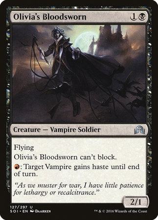 Olivia's Bloodsworn [Shadows over Innistrad] | Tabernacle Games
