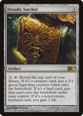 Druidic Satchel [Magic 2012] | Tabernacle Games