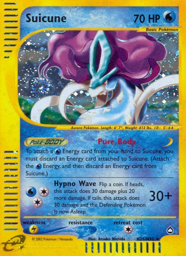 Suicune (H25/H32) [Aquapolis] | Tabernacle Games