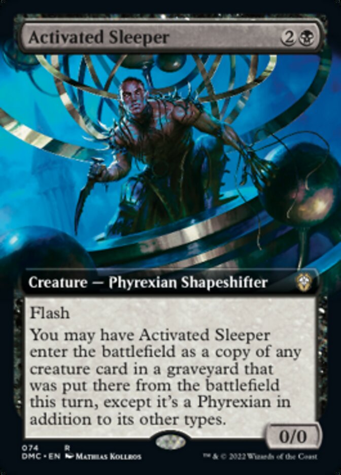 Activated Sleeper (Extended Art) [Dominaria United Commander] | Tabernacle Games