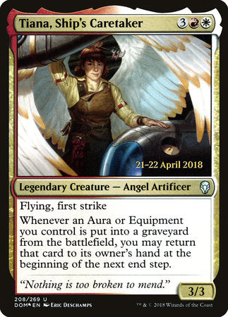 Tiana, Ship's Caretaker [Dominaria Promos] | Tabernacle Games