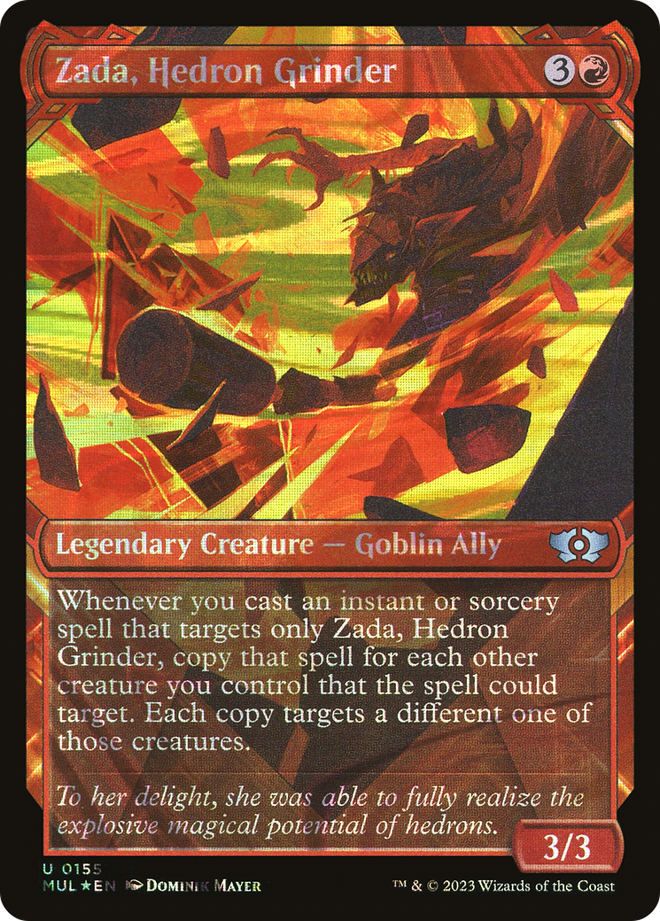 Zada, Hedron Grinder (Halo Foil) [Multiverse Legends] | Tabernacle Games