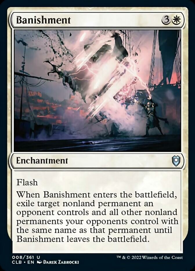 Banishment [Commander Legends: Battle for Baldur's Gate] | Tabernacle Games