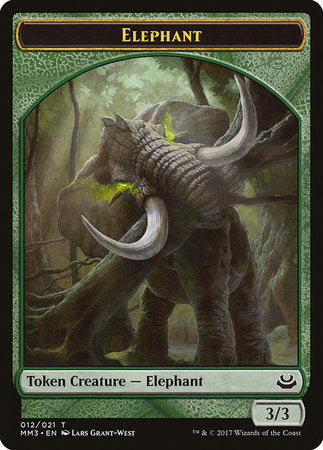 Elephant Token [Modern Masters 2017 Tokens] | Tabernacle Games