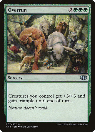 Overrun [Commander 2014] | Tabernacle Games