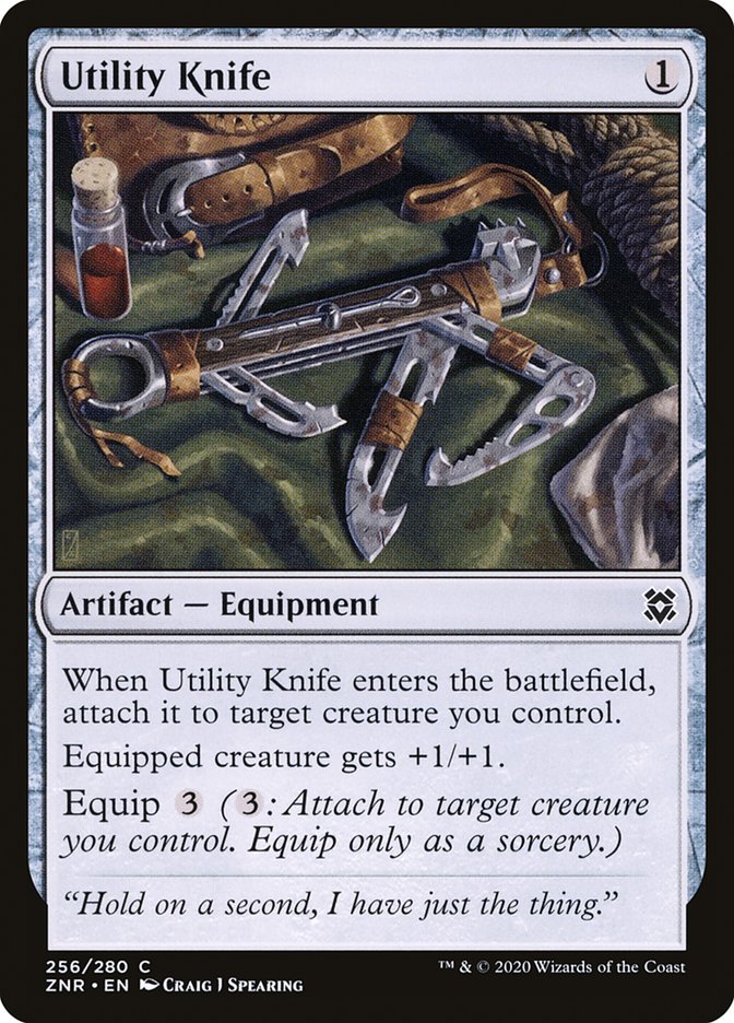 Utility Knife [Zendikar Rising] | Tabernacle Games