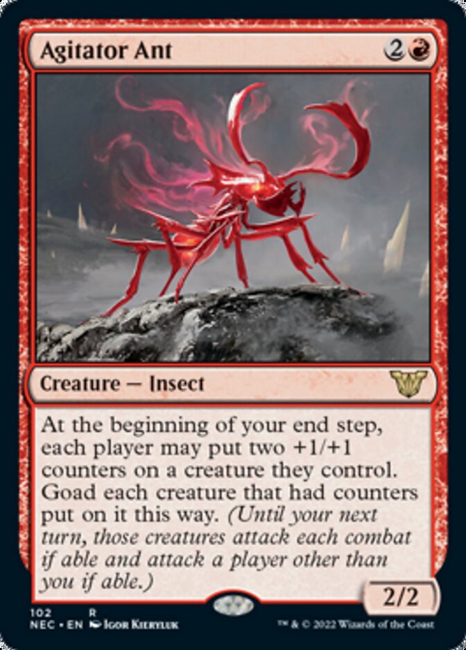 Agitator Ant [Kamigawa: Neon Dynasty Commander] | Tabernacle Games