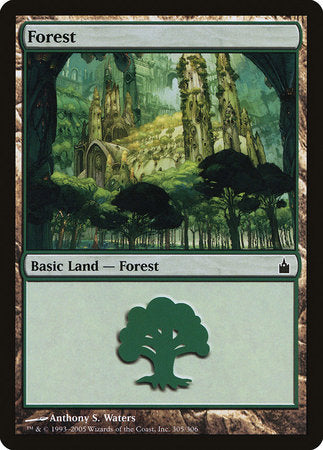 Forest (305) [Ravnica: City of Guilds] | Tabernacle Games