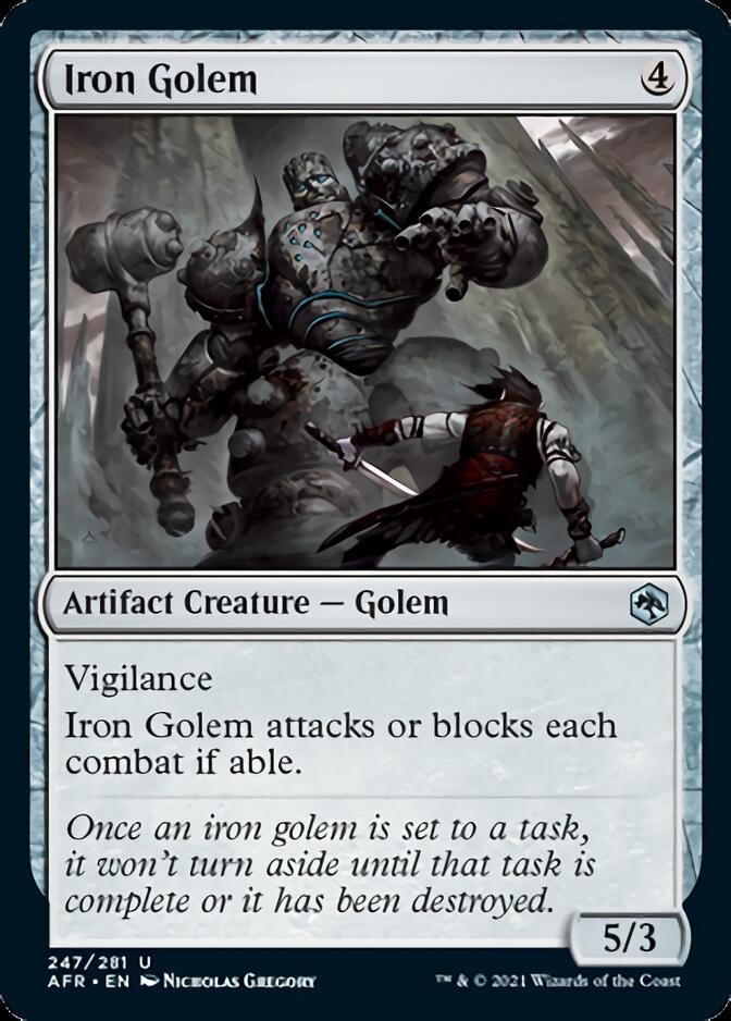 Iron Golem [Dungeons & Dragons: Adventures in the Forgotten Realms] | Tabernacle Games