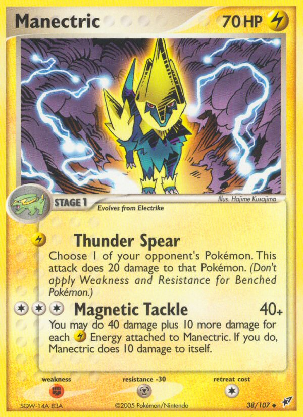 Manectric (38/107) [EX: Deoxys] | Tabernacle Games